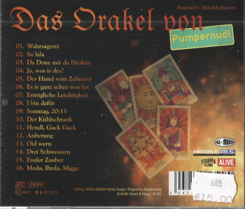 Sauglocknläutn - Das Orakel von Pumpernudl